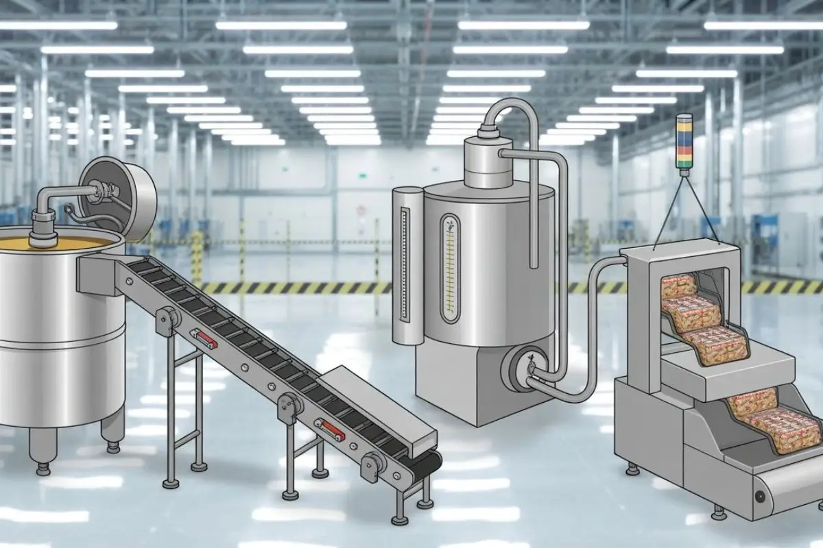 types of food processing equipment​