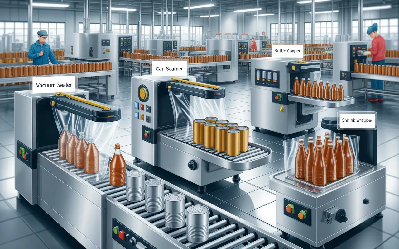 different types of packaging machines