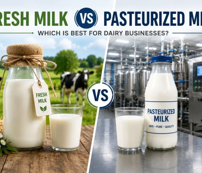 pasteurized milk vs fresh milk