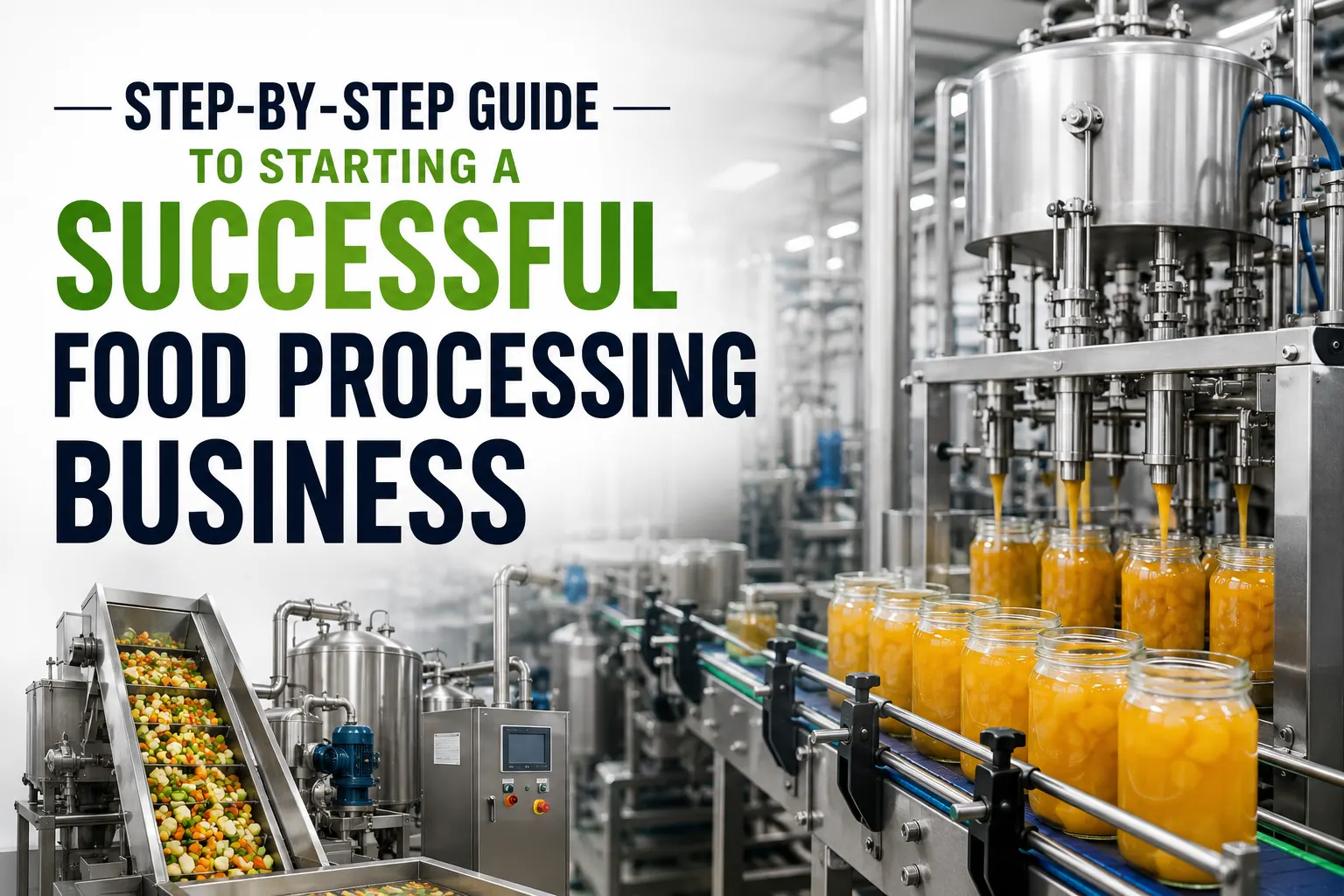 how to start food processing business