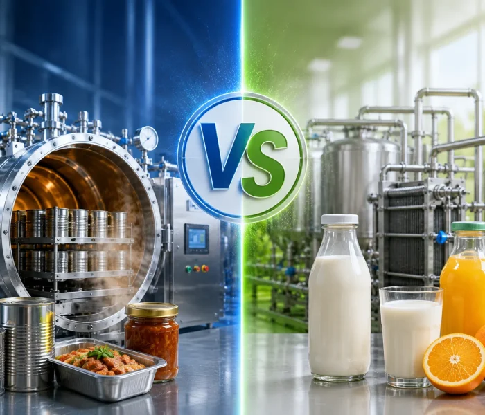 sterilization vs pasteurization
