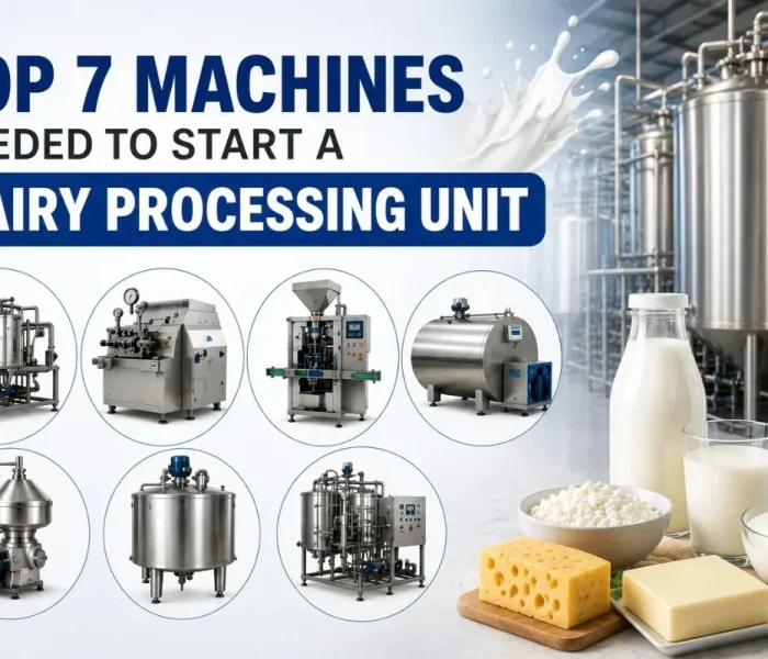 dairy processing machinery manufacturers India