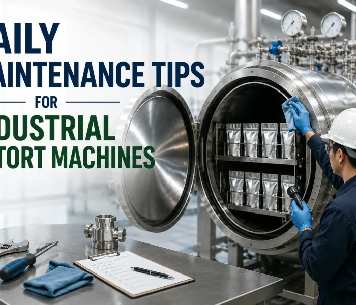 industrial retort machine maintenance