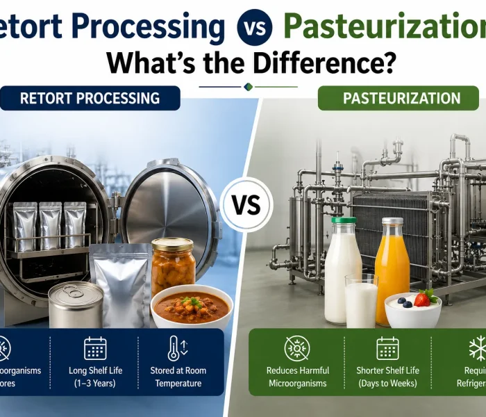 Retort Processing vs Pasteurization