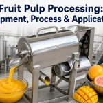fruit pulp processing equipment