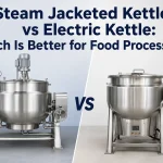 steam jacketed kettle vs electric kettle