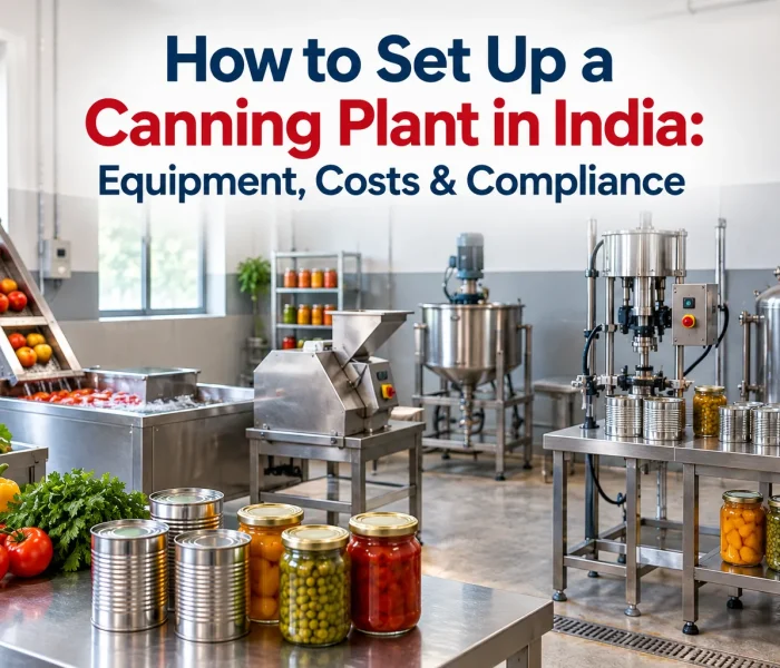 canning plant setup India