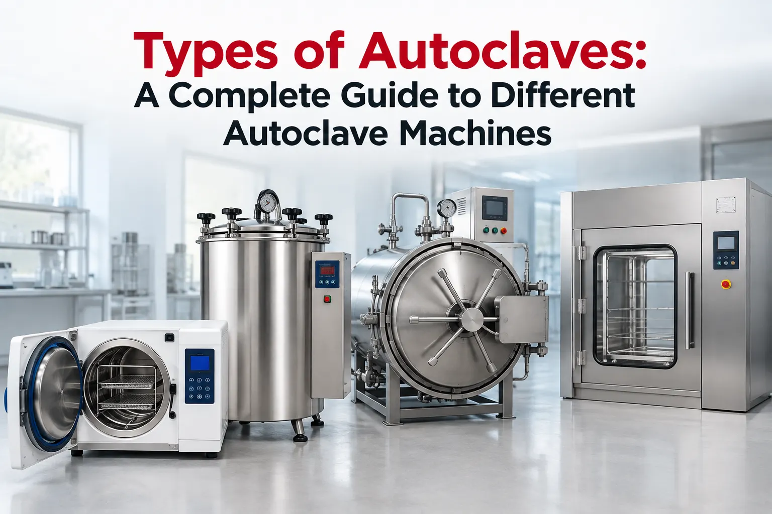 Types of Autoclaves