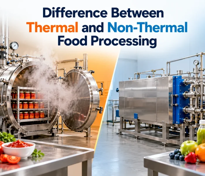 difference between thermal and non thermal process​