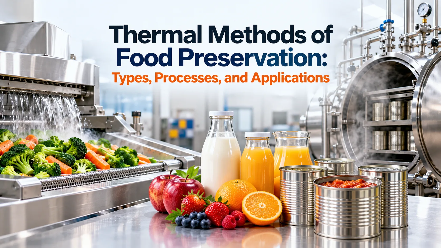 thermal methods of food preservation​